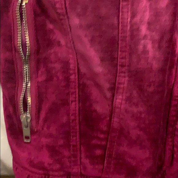 Free People Velvet Bomber Jacket - Picture 4 of 4